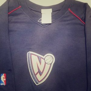 Vintage  Brooklyn Nets warm up jersey